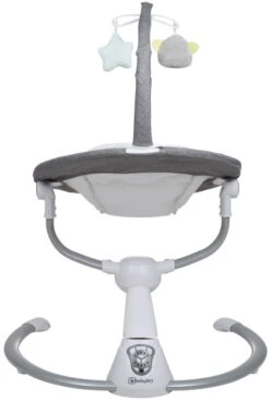 Babygo Homey Set Grey/Nature Babyschommel En Kinderstoel 19021 -Kleintje Wereld babygo homey grey swing babyschommel 109 2 6 1