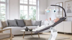 Babygo Homey Set Black/Grey Babyschommel En Kinderstoel 19012 -Kleintje Wereld babygo homey swing babyschommel 2 1 2