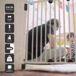 Babygo Safety BabySecure Wallfix White Traphek 4061 -Kleintje Wereld babygo safety babysecure wallfi12 white traphek 4061 x 1