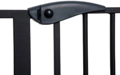 Babygo Safety Gate Black Traphek Klemhek 4052 -Kleintje Wereld babygo safety gate black traphek klemhek 4052 1