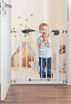 Babygo Safety Gate Black Traphek Klemhek 4052 -Kleintje Wereld babygo safety gate traphek klemhek 1 1