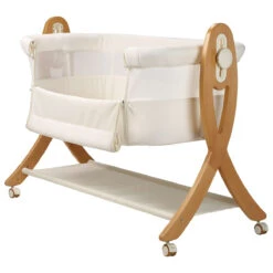 Babygo SideBySide Creme Wieg Aan Bed 4161 -Kleintje Wereld babygo sidebyside creme wieg aan bed 4161 11