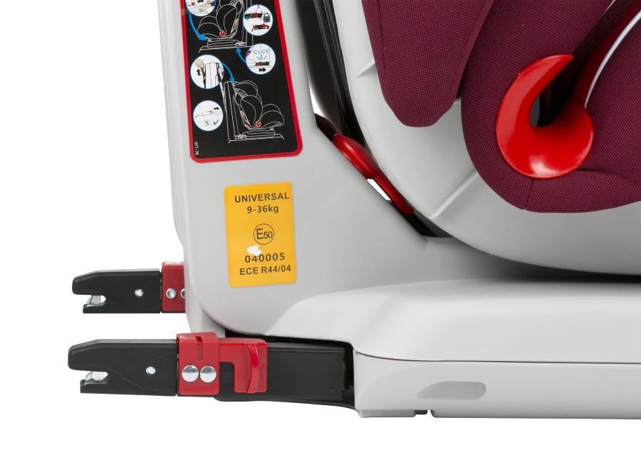Babygo Sira Bordeaux Isofix Autostoel 9-36 Kg 3751 13 Babygo Sira Bordeaux Isofix Autostoel 9-36 Kg 3751 - Afbeelding 11