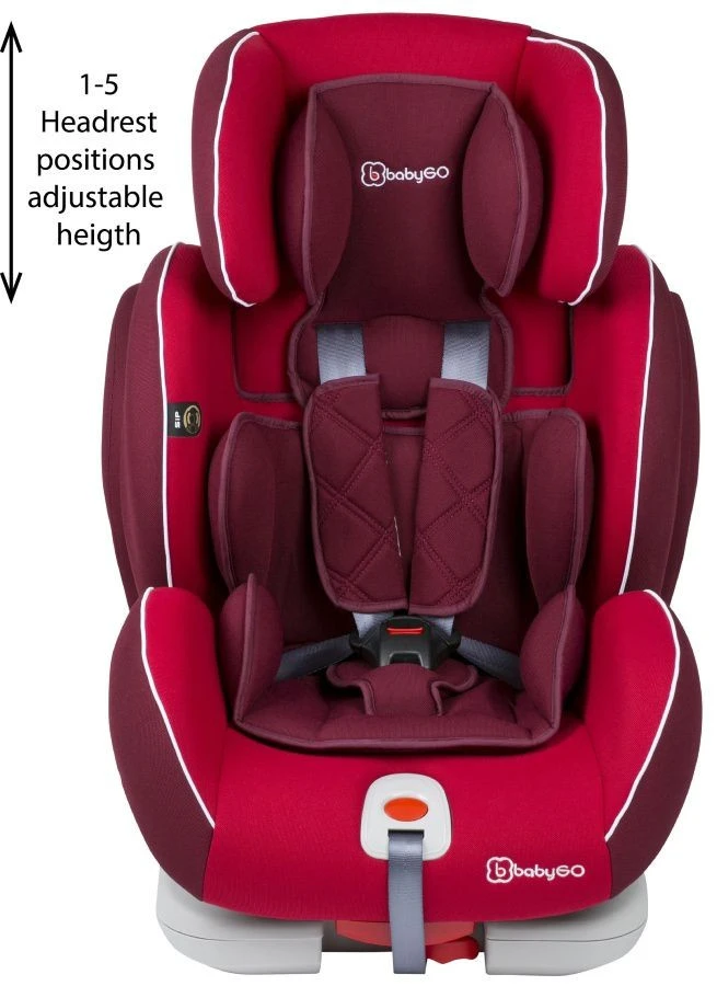 Babygo Sira Bordeaux Isofix Autostoel 9-36 Kg 3751 14 Babygo Sira Bordeaux Isofix Autostoel 9-36 Kg 3751 - Afbeelding 12