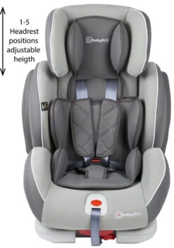 Babygo Sira Grijs Isofix Autostoel 9-36 Kg 3752 -Kleintje Wereld babygo sira grijs isofix autostoel 12