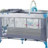 Babygo Sleepwell Blue Campingbed Met Bodemverhoger 4404 -Kleintje Wereld babygo sleepwell blue campingbed met bodemverhoger 3