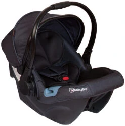 Babygo Twinner Grey Tandem Duowagen Incl. 2 Autostoelen -Kleintje Wereld babygo twinner grey groep 0 autostoel voor twinner duowagen 75001 1 1