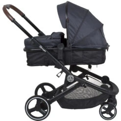 Babygo Twinner Grey Tandem Duowagen Incl. 2 Autostoelen -Kleintje Wereld babygo twinner tandem duowagen 18 2 1