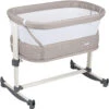 Babygo Vivaldi Beige Wieg Aan Bed 4652 -Kleintje Wereld babygo vivaldi beige wieg aan bed 4652