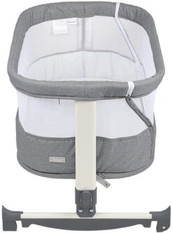 Babygo Vivaldi Grey Wieg Aan Bed 4651 -Kleintje Wereld babygo vivaldi grey wieg aan bed 4651 2