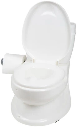Babygo Wit Potje 9007-1 -Kleintje Wereld babygo wit potje incl. toiletverkleiner en opstapje 9007 1