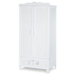 Babykamer Uil Wit: Ledikant, Commode En 2-Deurs Kast -Kleintje Wereld babykamer uil wit ledikant commode en 2 deurs kast 4