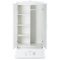 Babykamer Uil Wit: Ledikant, Commode En 2-Deurs Kast -Kleintje Wereld babykamer uil wit ledikant commode en 2 deurs kast 5