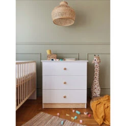 Commode Milly Wit -Kleintje Wereld babykamermillyledikantcommodesfeer3