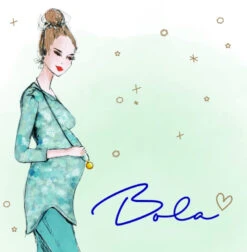 Babylonia Bola Voetjes Zilver Zwangerschapsketting Met Babybel VF109 -Kleintje Wereld babylonia bola