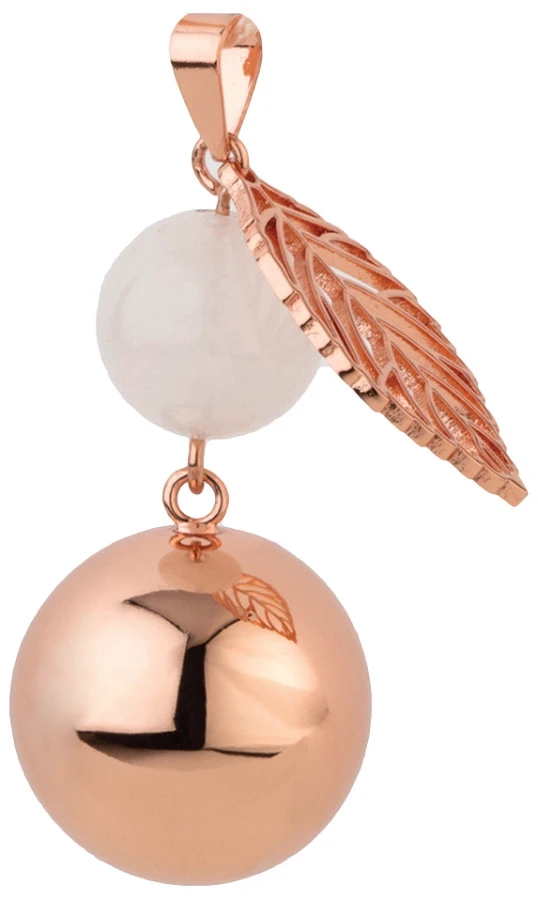 Babylonia Bola Roségoud Parel & Veer Zwangerschapsketting Met Babybel VO206 3 Babylonia Bola Roségoud Parel & Veer Zwangerschapsketting Met Babybel VO206