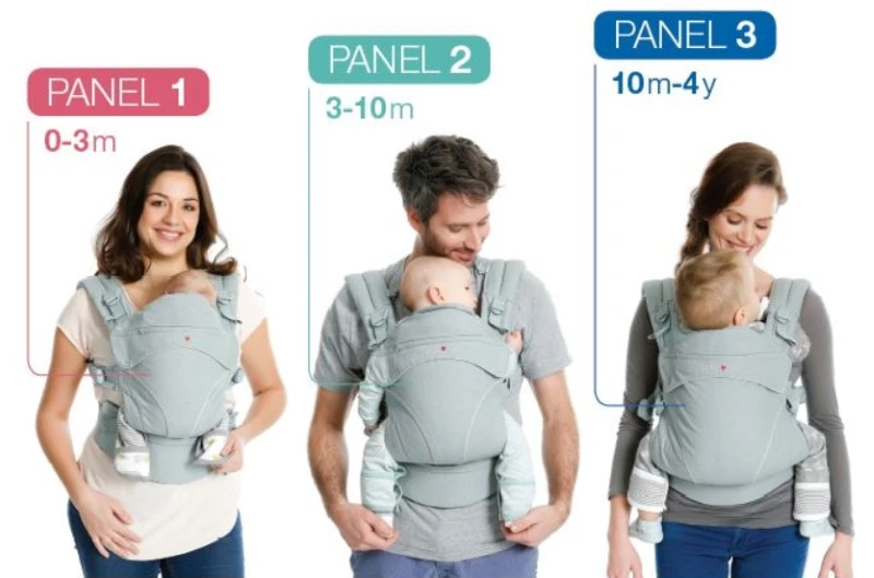 Babylonia Flexia Deep Grey Draagzak BDDFLEX1914 11 Babylonia Flexia Deep Grey Draagzak BDDFLEX1914 - Afbeelding 9