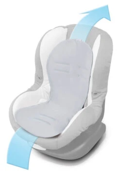 Babymatex AeroLine Paddi'x Zwart 0-13/18-36kg Inlegkussen TB0259_48 -Kleintje Wereld babymatex paddi x 0 13 18 36kg grijs autostoelinzet tb0259 45.2 1