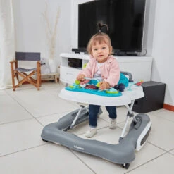 Babymoov 5-in-1 Loopstoel En Loopwagen A040008 -Kleintje Wereld babymoov 5 in 1 loopstoel met duwstang a040008 5