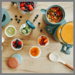 Babymoov Nutribaby Glazen 4-in-1 Foodprocessor A001132 -Kleintje Wereld babymoov glazen nutribaby a001132 9