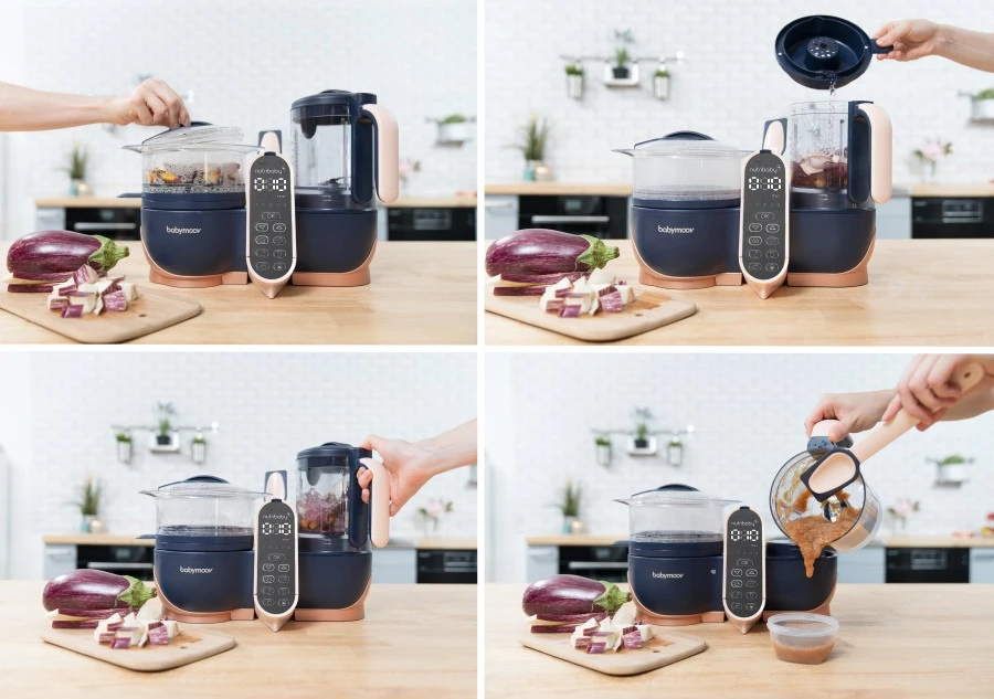 Babymoov Nutribaby Plus XL Stoomkoker / Mixer / Flessenverwarmer In 1 A001127 8 Babymoov Nutribaby Plus XL Stoomkoker / Mixer / Flessenverwarmer In 1 A001127 - Afbeelding 6