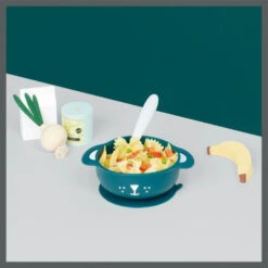 Babymoov Tast'Isy Hond Silicone Kommetje Met Lepel A005405 -Kleintje Wereld babymoov tastisy hond silicone kommetje met lepel 2 1920x1920