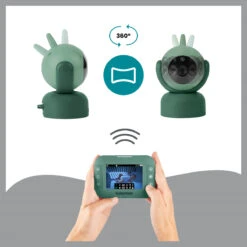 Babymoov Yoo Master 3,5 Inch 360° Beeldbabyfoon A014425 -Kleintje Wereld babymoov yoo master 360 beeldbabyfoon a014425 3