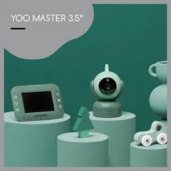 Babymoov Yoo Master 3,5 Inch 360° Beeldbabyfoon A014425 -Kleintje Wereld babymoov yoo master 360 beeldbabyfoon a014425 8