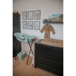 MamaLoes Stone Green Badset 32 MamaLoes Stone Green Badset -Kleintje Wereld badstof nougat 03 8