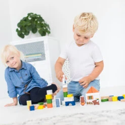 Bambolino Toys Nijntje Houten Blokkenton 33407 -Kleintje Wereld bambolino toys nijntje houten blokkenton 33407 1