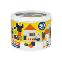 Bambolino Toys Nijntje Houten Blokkenton 33407 -Kleintje Wereld bambolino toys nijntje houten blokkenton 7