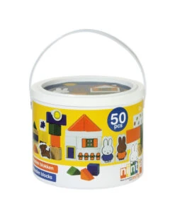 Bambolino Toys Nijntje Houten Blokkenton 33407 -Kleintje Wereld bambolino toys nijntje houten blokkenton 8