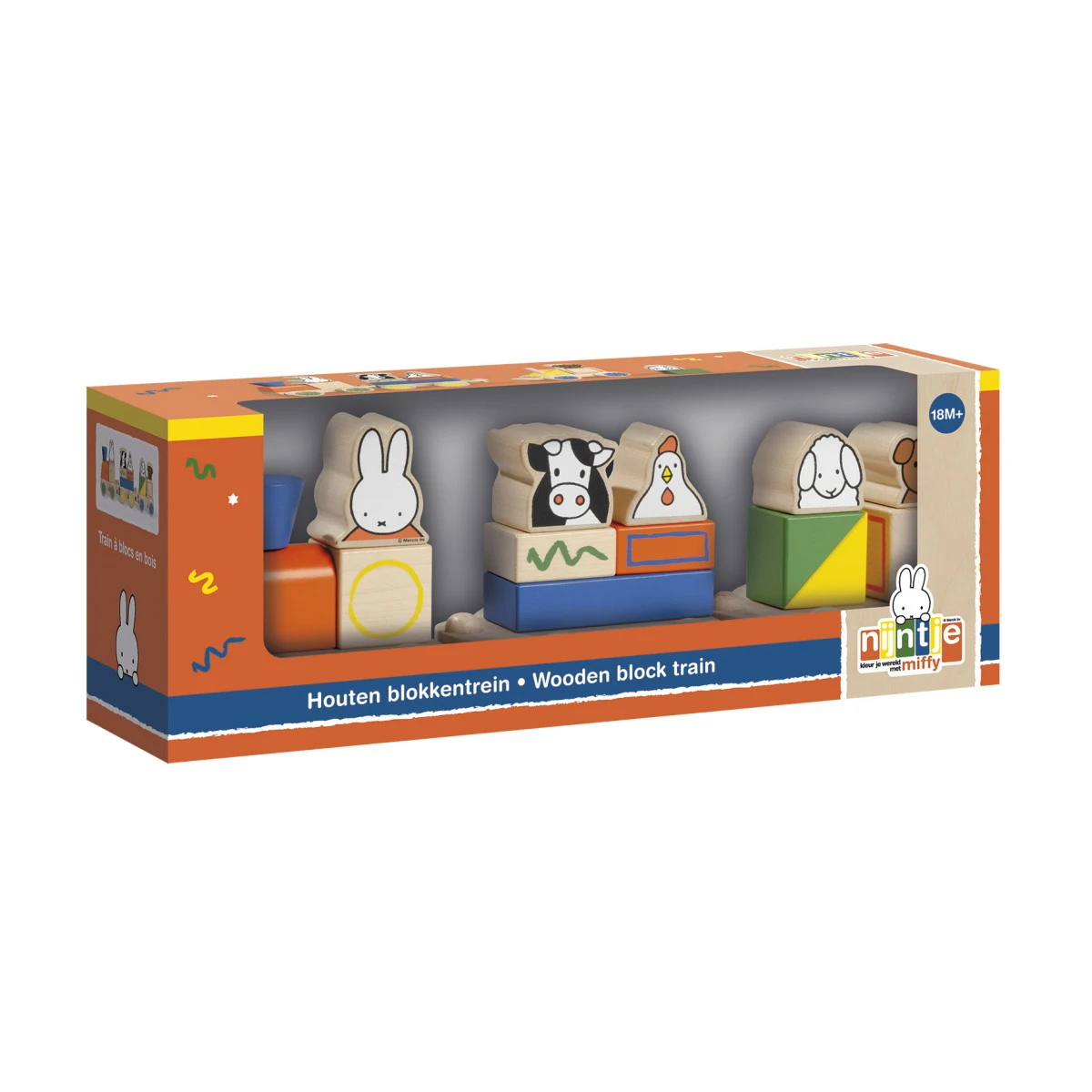 Bambolino Toys Nijntje Houten Blokkentrein 17065 8 Bambolino Toys Nijntje Houten Blokkentrein 17065 - Afbeelding 6