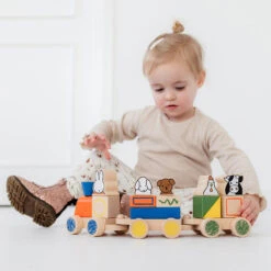 Bambolino Toys Nijntje Houten Blokkentrein 17065 11 Bambolino Toys Nijntje Houten Blokkentrein 17065 -Kleintje Wereld bambolino toys nijntje houten blokkentrein 17065 lifestyle 1