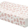 Bébé-jou Bebe-Jou Leopard Pink 72 X 44 Cm Aankleedkussen 6800123