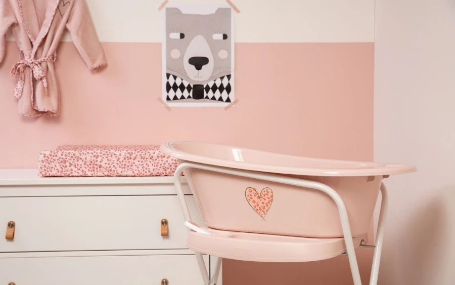 Bébé-jou Bebe-Jou Leopard Pink Click Baby Badje 6256123 6 Bébé-jou Bebe-Jou Leopard Pink Click Baby Badje 6256123 - Afbeelding 4