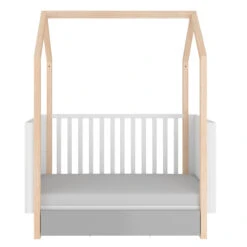 Bellamy Pinette Babykamer: Ledikant/Juniorbed En Commode -Kleintje Wereld bellamy pinette 70 x 140 160 cm ledikant juniorbed pibslo70 4 1