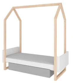 Bellamy Pinette Babykamer: Ledikant/Juniorbed, Commode En 2-Deurskast -Kleintje Wereld bellamy pinette 70 x 140 160 cm ledikant juniorbed pibslo70 7 2