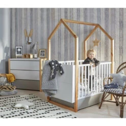 Bellamy Pinette 70 X 140/160 Cm Ledikant/Juniorbed PIBSLO70 24 Bellamy Pinette 70 X 140/160 Cm Ledikant/Juniorbed PIBSLO70 -Kleintje Wereld bellamy pinette babykamer 04