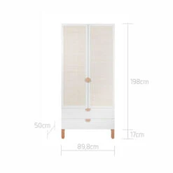 Bellamy Ratata 2-Deurskast RABISZ2D -Kleintje Wereld bellamy ratata 2 deurskast rabisz2d 1