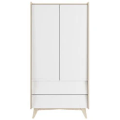 Bellamy So Sixty Babykamer: Ledikant/Juniorbed, Commode En 2-Deurskast -Kleintje Wereld bellamy so sixty 2 deurskast ssbisz2d 1 1