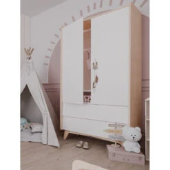 Bellamy So Sixty 2-Deurskast SSBISZ2D -Kleintje Wereld bellamy so sixty babykamer 03