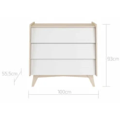 Bellamy So Sixty Babykamer: Ledikant/Juniorbed En Commode -Kleintje Wereld bellamy so sixty commode ssbikomo 4 1