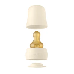 Bibs Ivory 225 Ml Glazen Fles 5014216 -Kleintje Wereld bibs ivory 225 ml glazen fles 5014216 dop