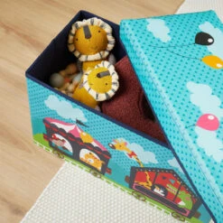 Bieco Circus Opbergbox 04000564 -Kleintje Wereld bieco circus opbergbox 04000564 8