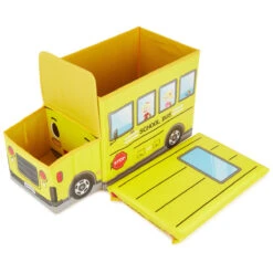 Bieco School Bus Opbergbox 04000506 -Kleintje Wereld bieco school bus opbergbox 04000506 3