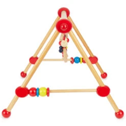 Bieco Toys My First Gym Red Houten Babygym 23000004 -Kleintje Wereld bieco toys my first gym red houten babygym 23000004 3