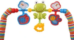 Eco Toys Blue Frog 0-18 Kg Wipstoel HC305580 -Kleintje Wereld blauwe infant to toddler wipstoel 3 1