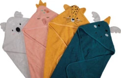 Blush & Blossom Dragon Diego Badstof Badcape TR-BB4209 -Kleintje Wereld bluch blossom bath cape 1 1