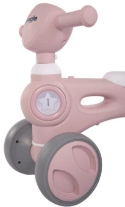 Bo Jungle B-Bike Jumpy Blauw Loopfiets B920050 -Kleintje Wereld bo jungle b bike jumpy roze loopfiets b920040 2 1